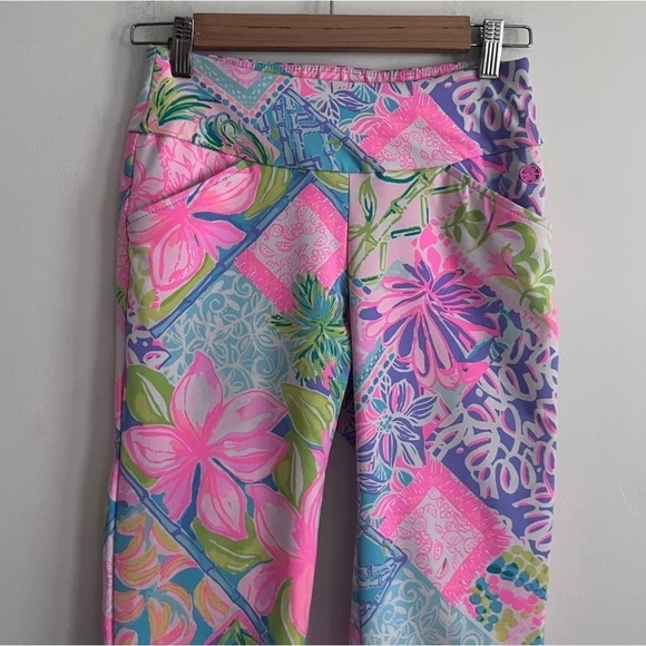 Lilly Pulitzer UPF 50+ Multi Block Party Corso Golf Pants - Picture 3 of 8